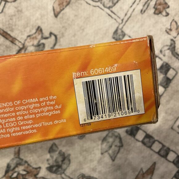 NISB LEGO CRAGGER'S FIRE STRIKER 70135 Set Legends of Chima Vornon Retired - Picture 5 of 7